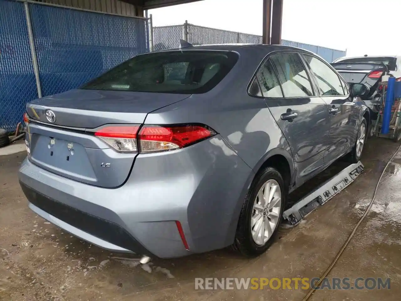 4 Photograph of a damaged car 5YFVPMAE2MP208332 TOYOTA COROLLA 2021