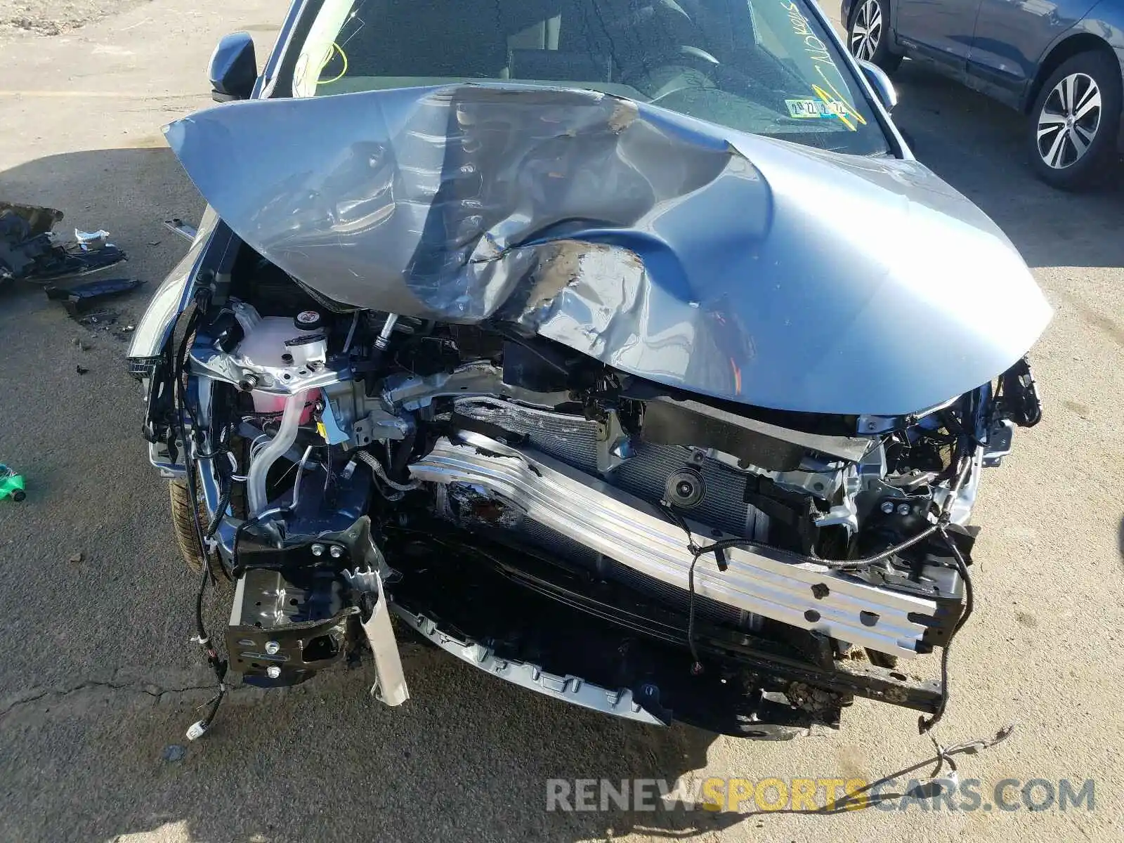 7 Photograph of a damaged car 5YFVPMAE4MP202354 TOYOTA COROLLA 2021