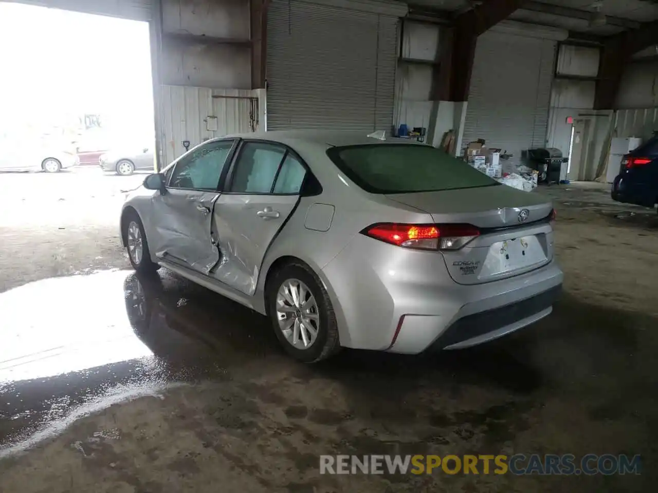 3 Photograph of a damaged car 5YFVPMAE6MP198470 TOYOTA COROLLA 2021