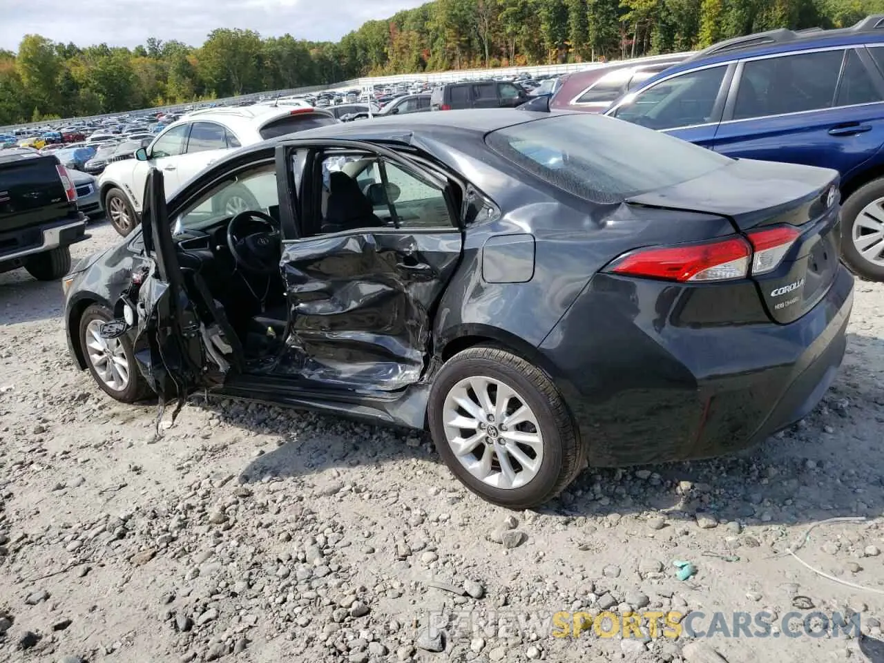 2 Photograph of a damaged car 5YFVPMAE6MP237557 TOYOTA COROLLA 2021
