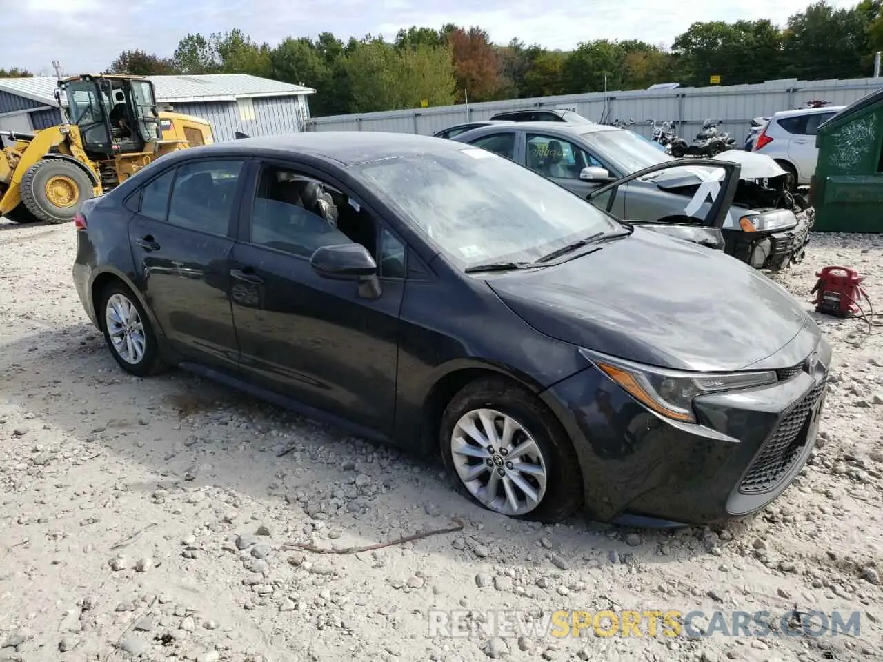 4 Photograph of a damaged car 5YFVPMAE6MP237557 TOYOTA COROLLA 2021