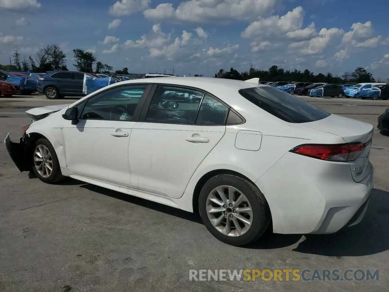 2 Photograph of a damaged car 5YFVPMAE6MP268968 TOYOTA COROLLA 2021