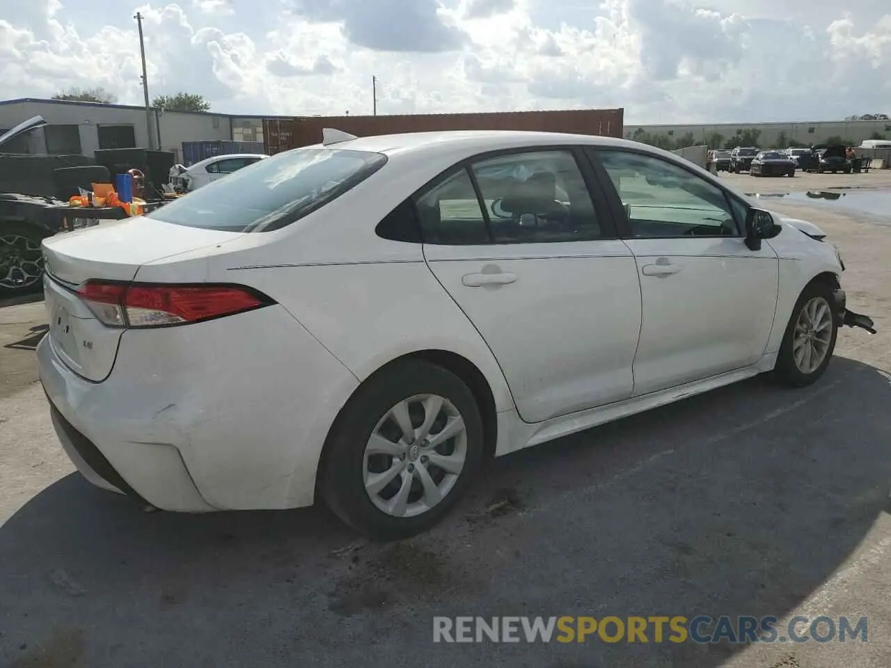 3 Photograph of a damaged car 5YFVPMAE6MP268968 TOYOTA COROLLA 2021