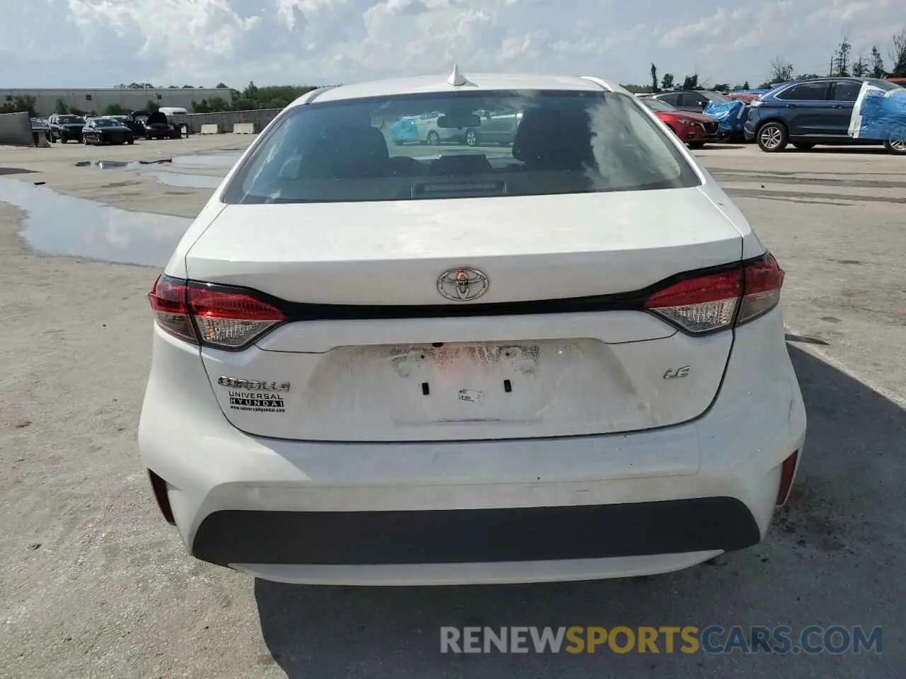 6 Photograph of a damaged car 5YFVPMAE6MP268968 TOYOTA COROLLA 2021