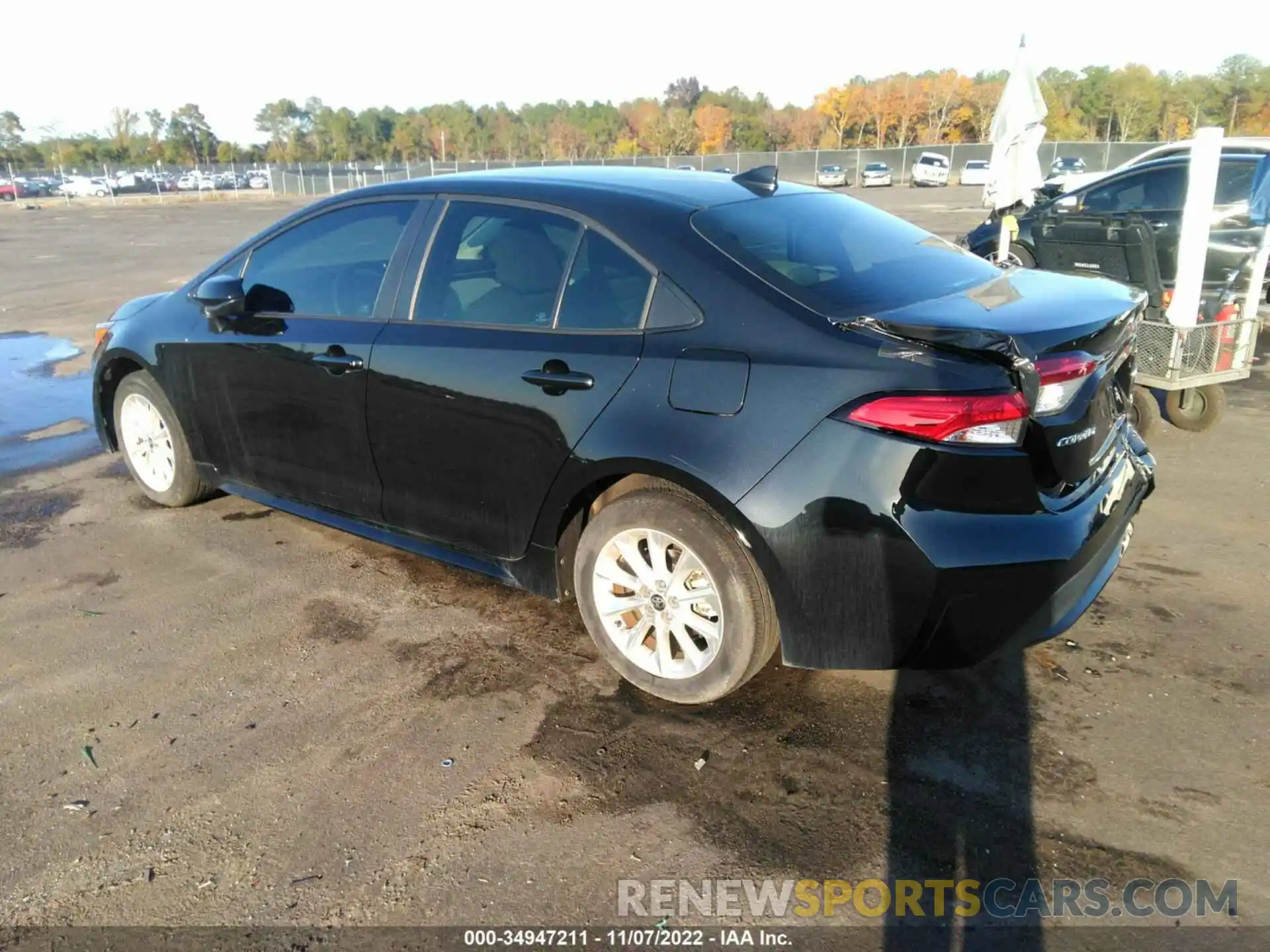 3 Photograph of a damaged car 5YFVPMAE7MP206785 TOYOTA COROLLA 2021