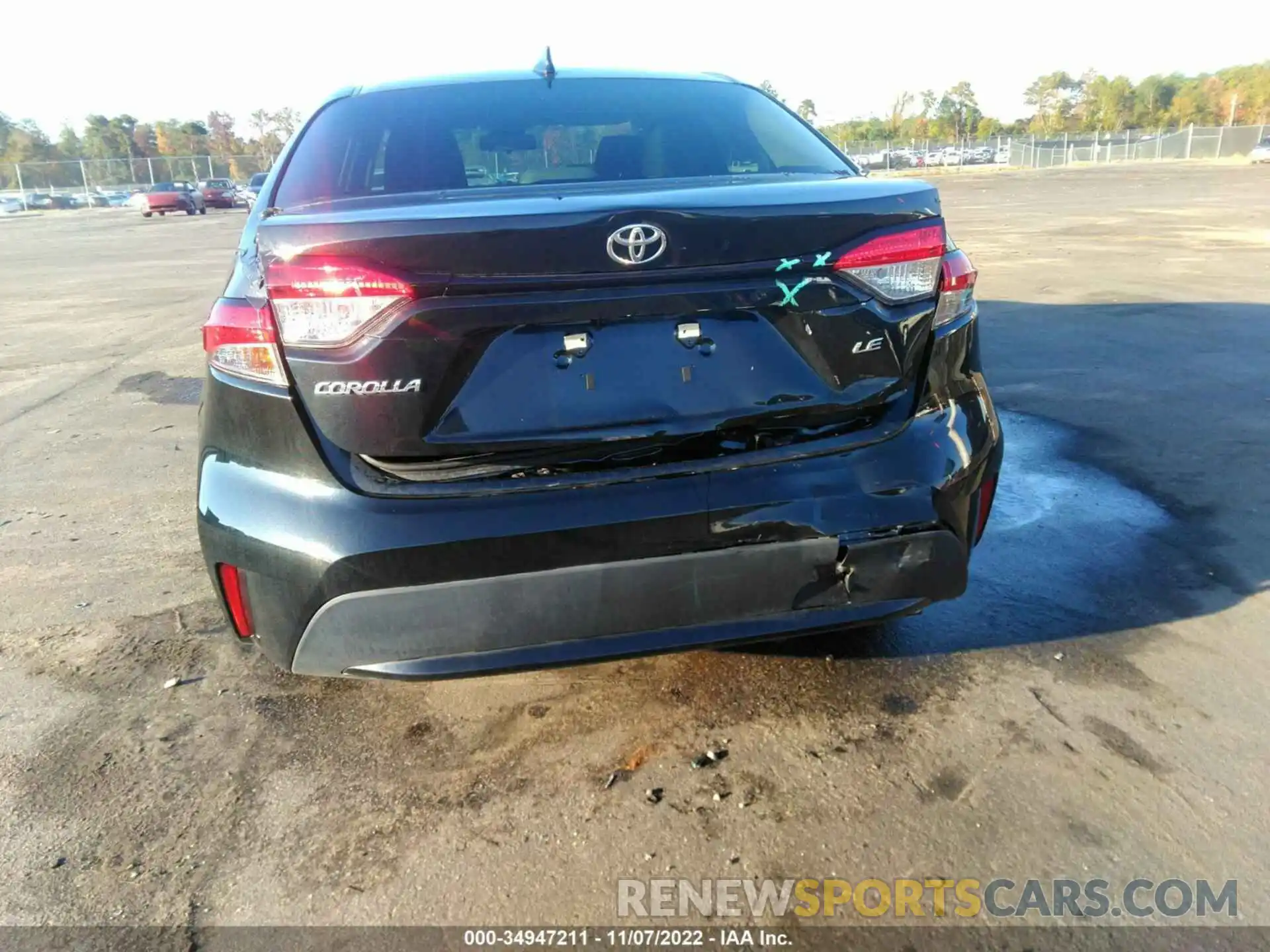 6 Photograph of a damaged car 5YFVPMAE7MP206785 TOYOTA COROLLA 2021