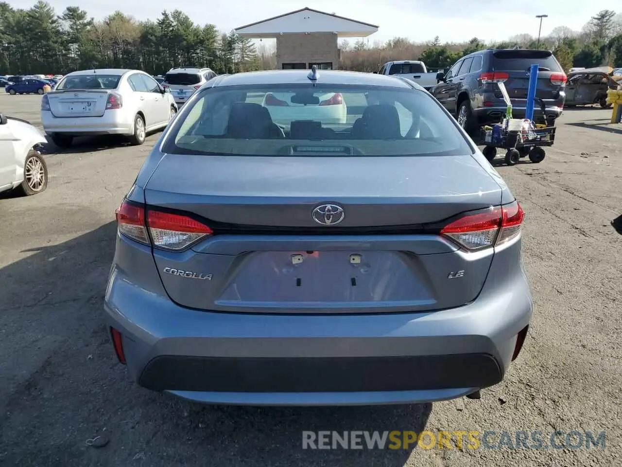 6 Photograph of a damaged car 5YFVPMAE8MP248205 TOYOTA COROLLA 2021