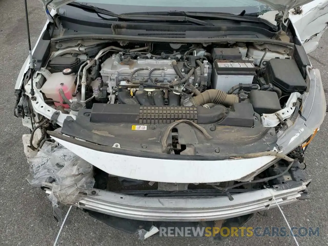 11 Photograph of a damaged car 5YFVPMAE8MP262802 TOYOTA COROLLA 2021