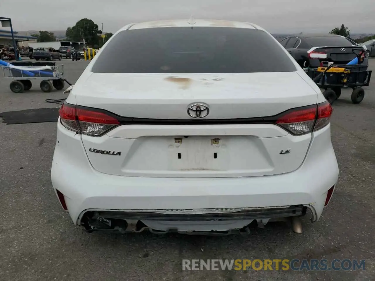 6 Photograph of a damaged car 5YFVPMAE8MP262802 TOYOTA COROLLA 2021