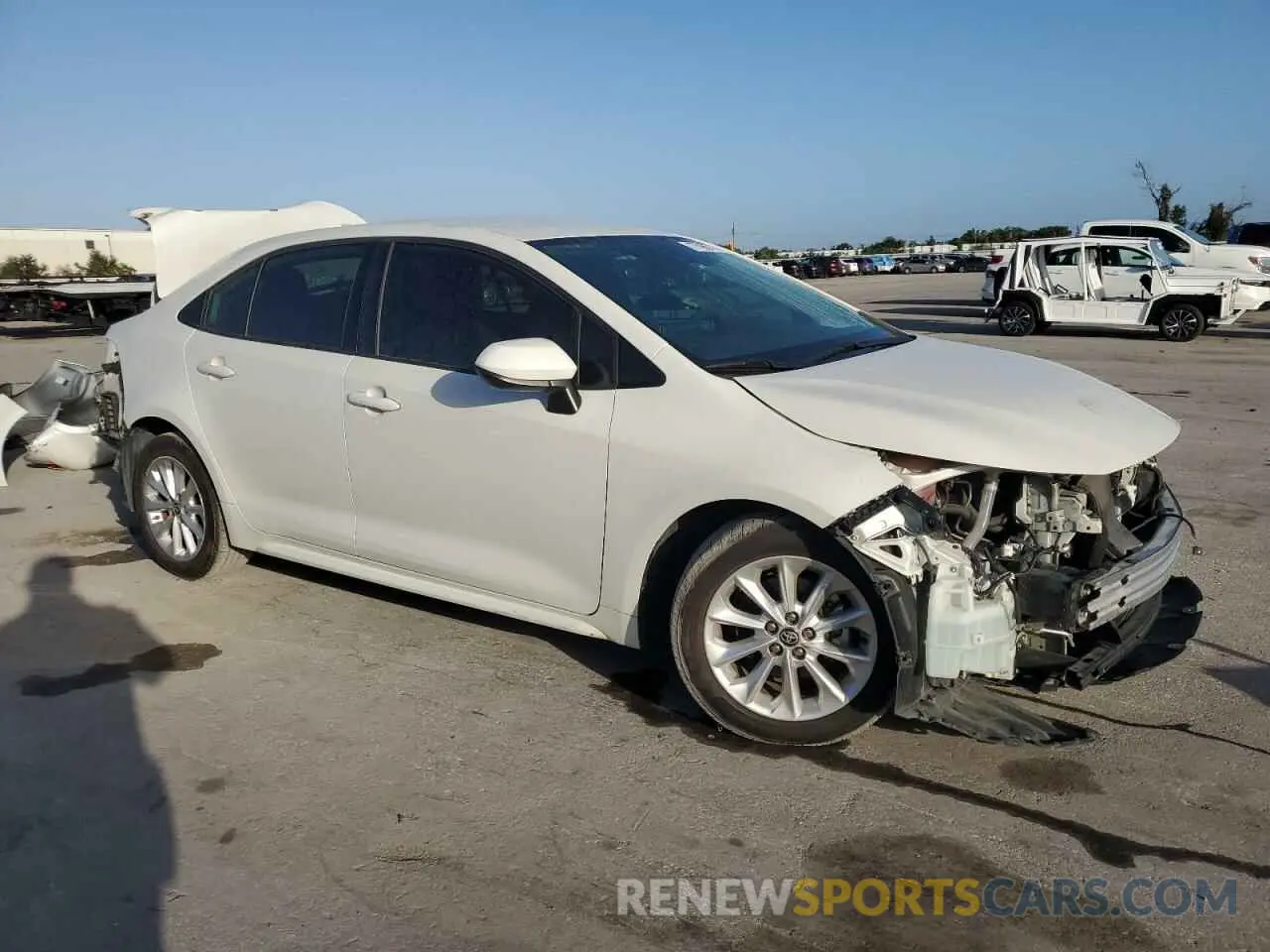 4 Photograph of a damaged car 5YFVPMAE9MP192632 TOYOTA COROLLA 2021