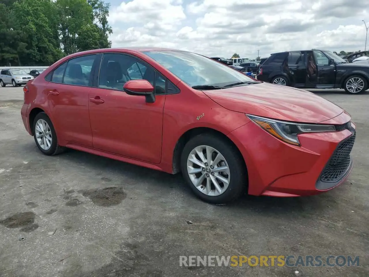 4 Photograph of a damaged car 5YFVPMAE9MP263540 TOYOTA COROLLA 2021