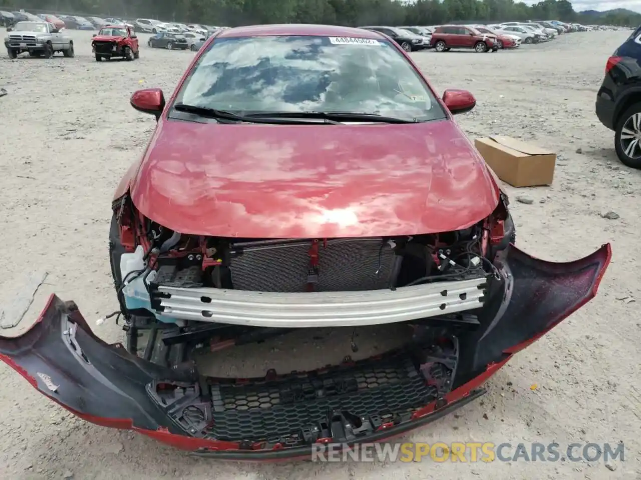 9 Photograph of a damaged car 5YFVPMAE9MP266745 TOYOTA COROLLA 2021