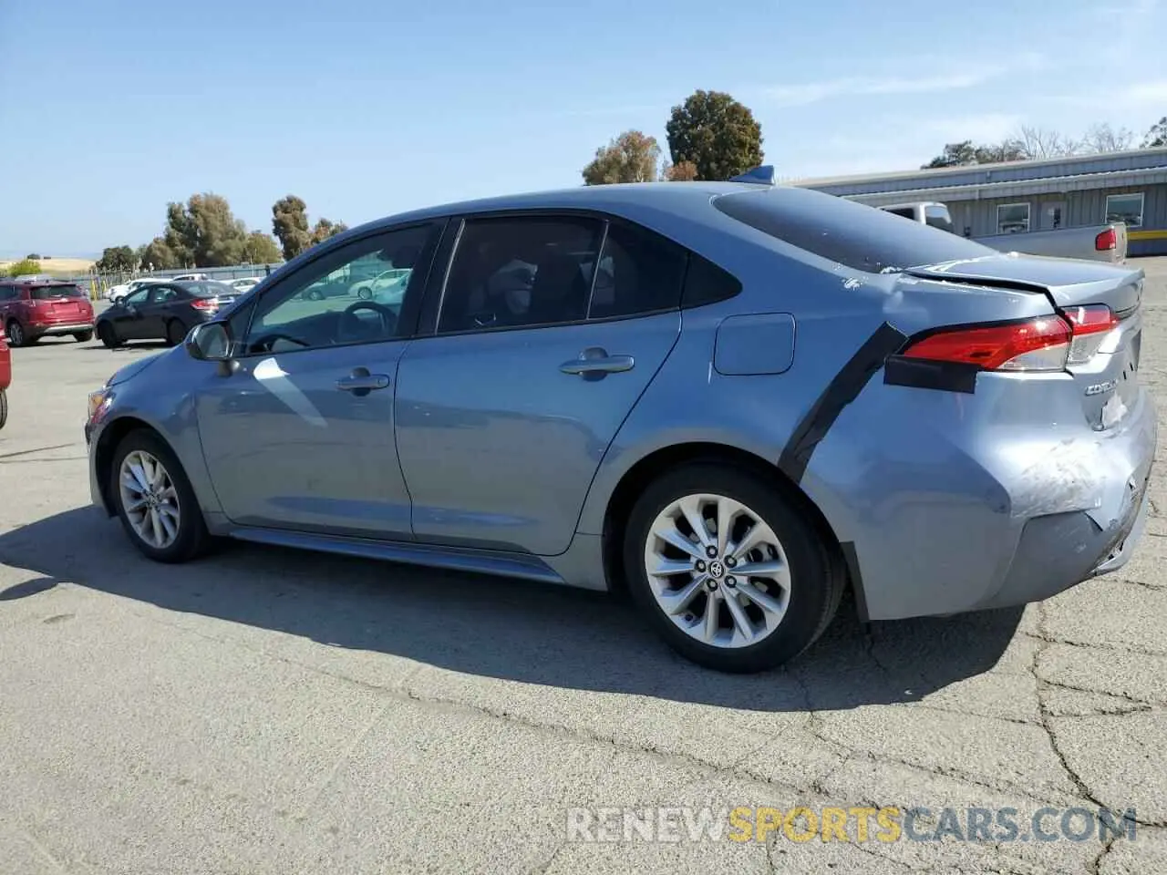 2 Photograph of a damaged car 5YFVPMAE9MP268995 TOYOTA COROLLA 2021