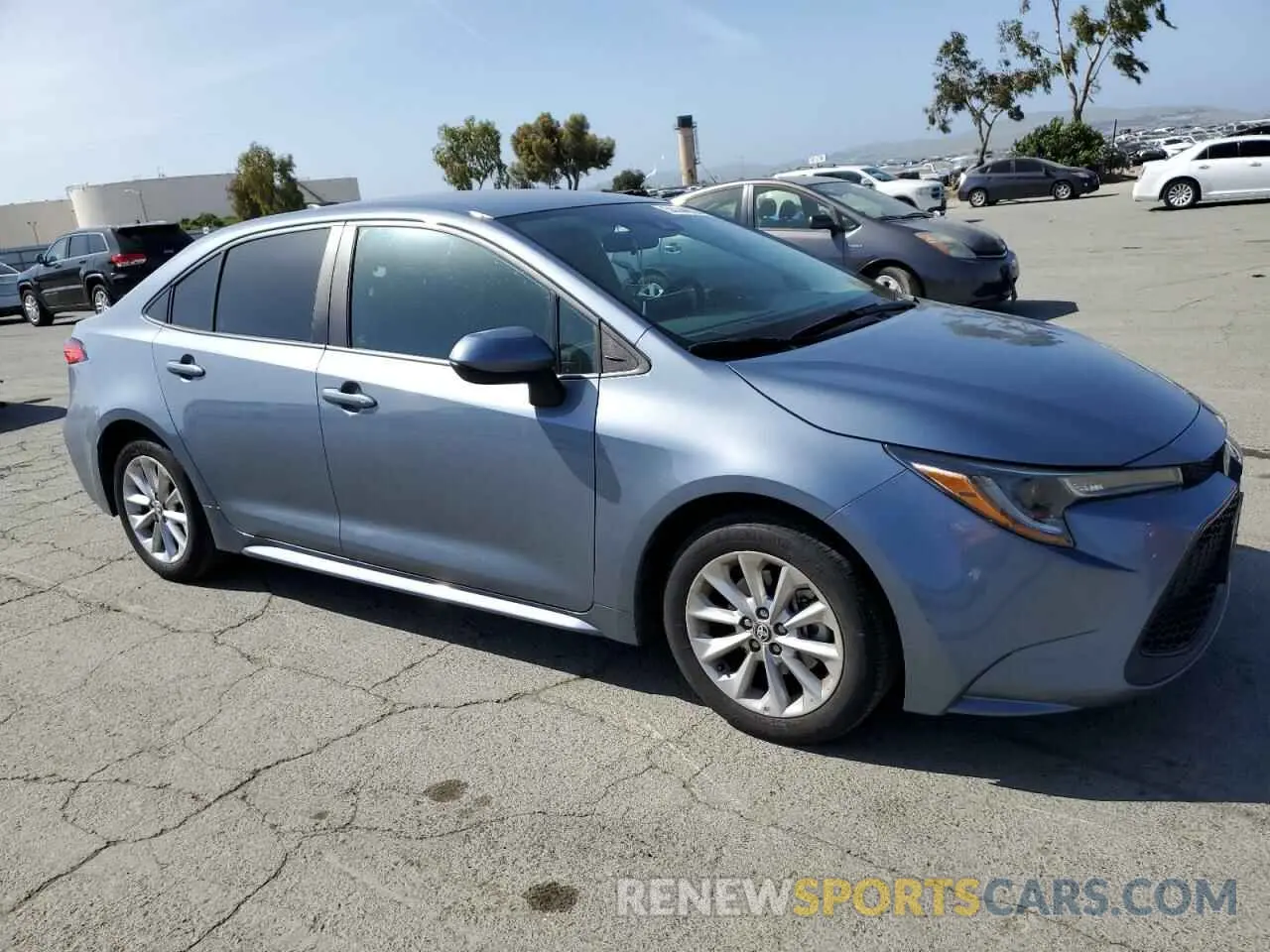 4 Photograph of a damaged car 5YFVPMAE9MP268995 TOYOTA COROLLA 2021