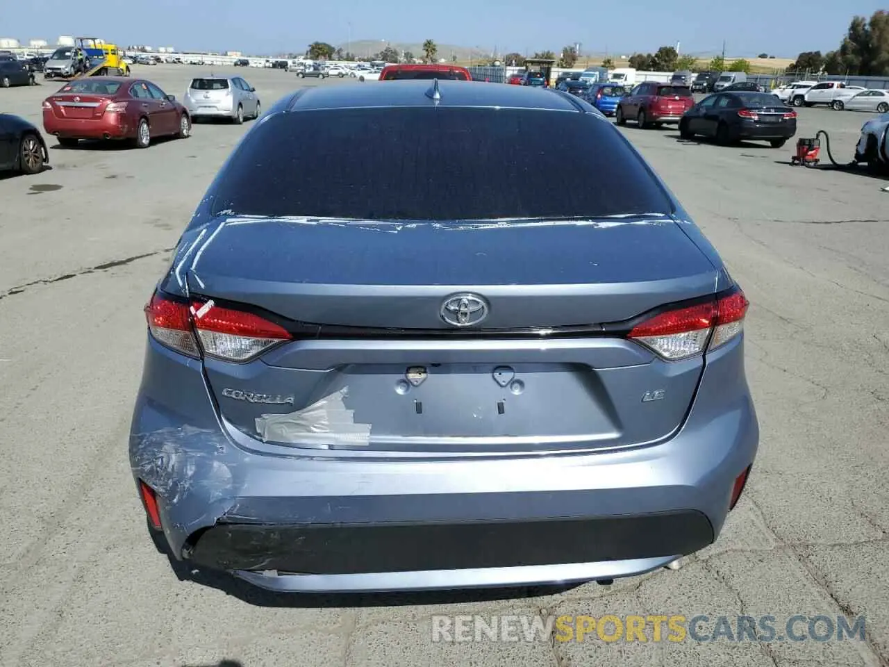 6 Photograph of a damaged car 5YFVPMAE9MP268995 TOYOTA COROLLA 2021