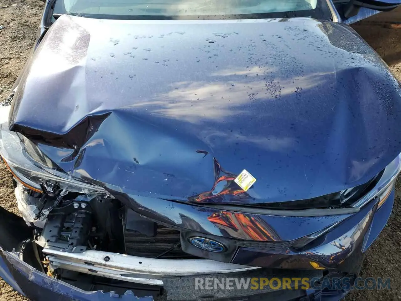 11 Photograph of a damaged car JTDBAMDE2MJ015649 TOYOTA COROLLA 2021