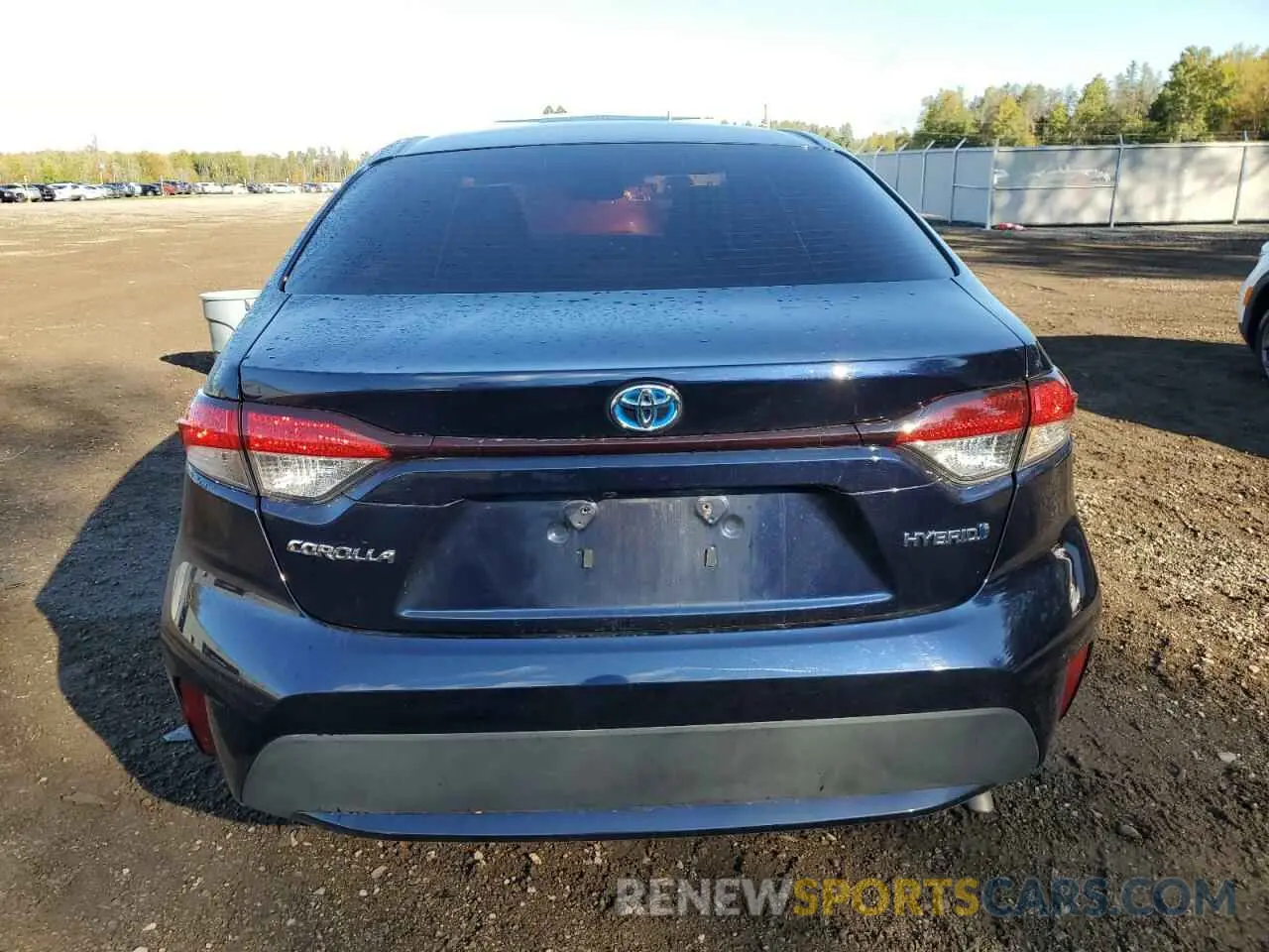 6 Photograph of a damaged car JTDBAMDE2MJ015649 TOYOTA COROLLA 2021
