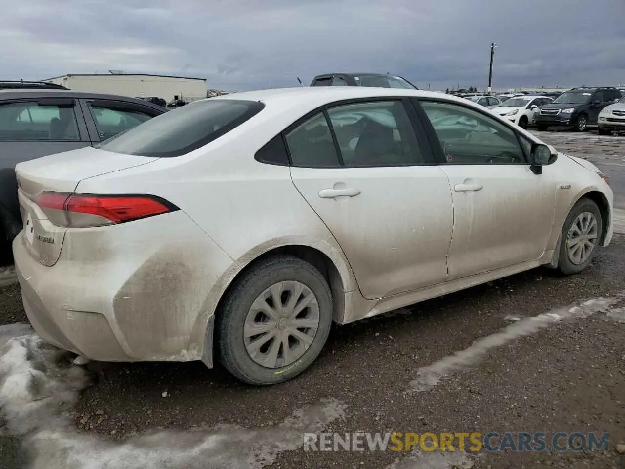 3 Photograph of a damaged car JTDBAMDE3MJ024957 TOYOTA COROLLA 2021