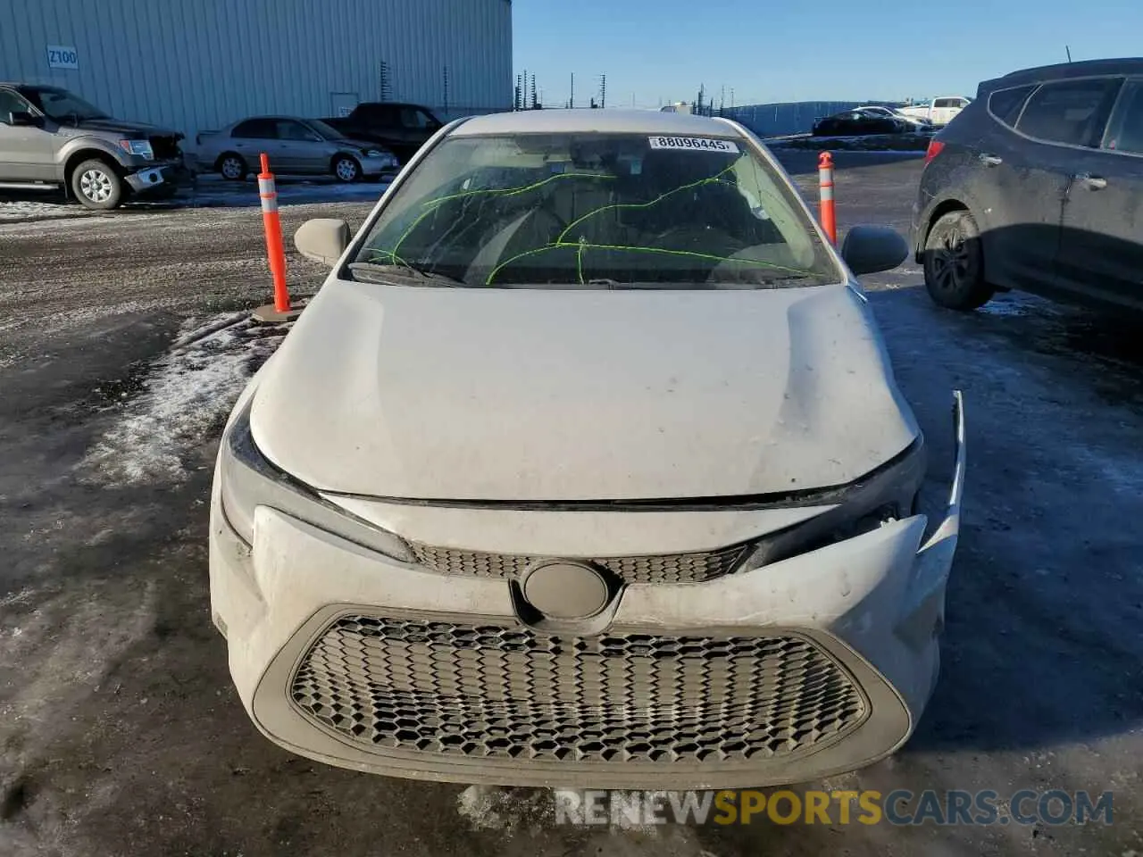 5 Photograph of a damaged car JTDBAMDE3MJ024957 TOYOTA COROLLA 2021