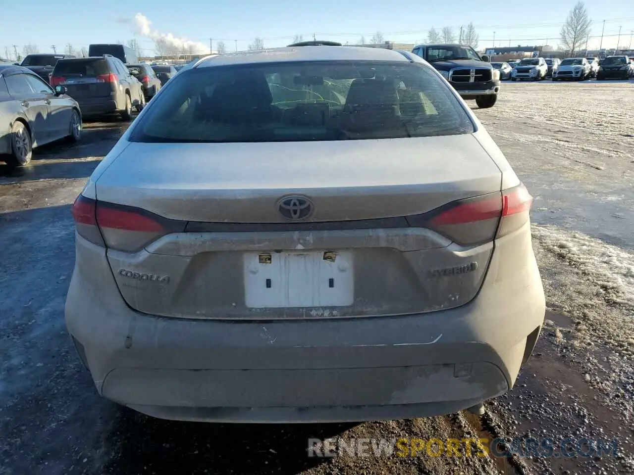 6 Photograph of a damaged car JTDBAMDE3MJ024957 TOYOTA COROLLA 2021