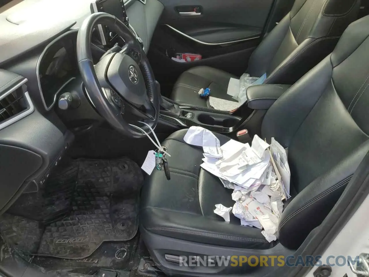 7 Photograph of a damaged car JTDBAMDE5MJ031571 TOYOTA COROLLA 2021