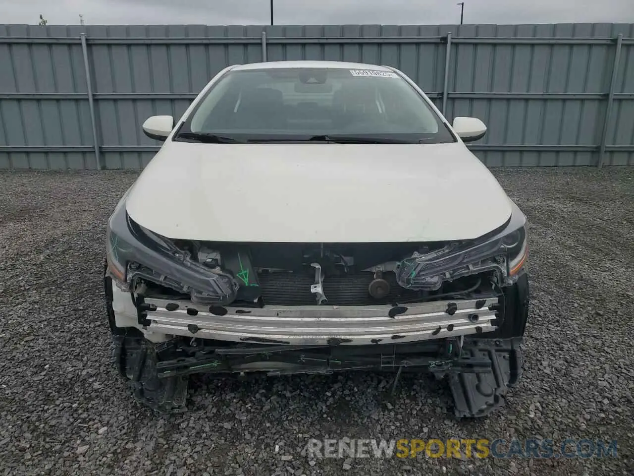 5 Photograph of a damaged car JTDBBMBE7MJ036318 TOYOTA COROLLA 2021