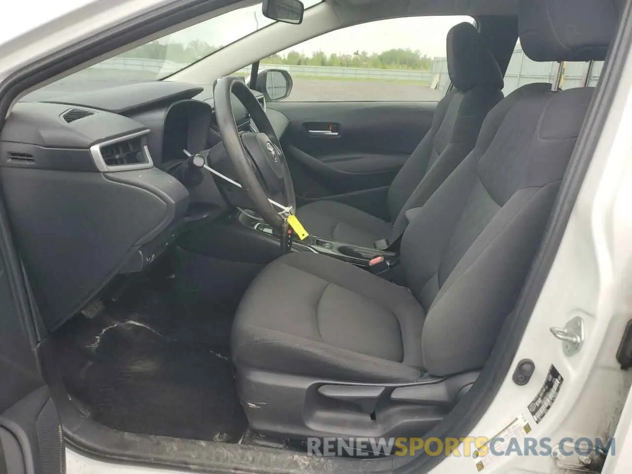 7 Photograph of a damaged car JTDBBMBE7MJ036318 TOYOTA COROLLA 2021