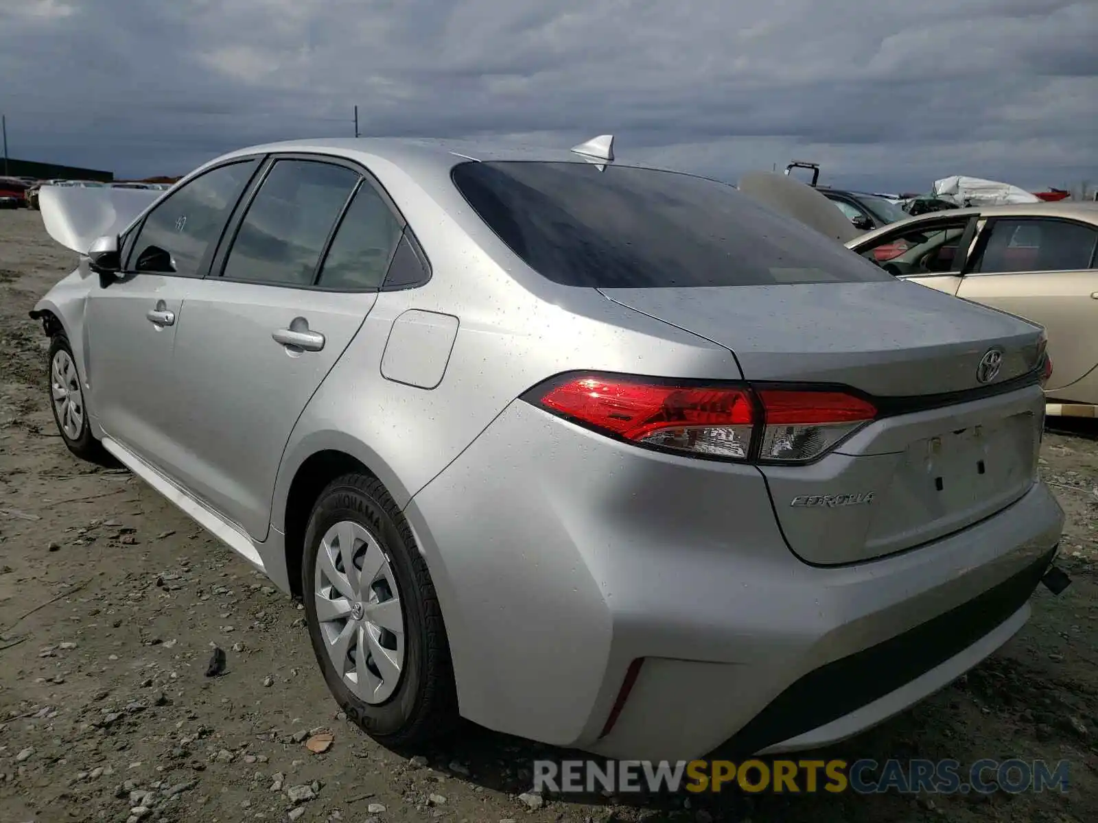 3 Photograph of a damaged car JTDDPMAE2MJ138301 TOYOTA COROLLA 2021