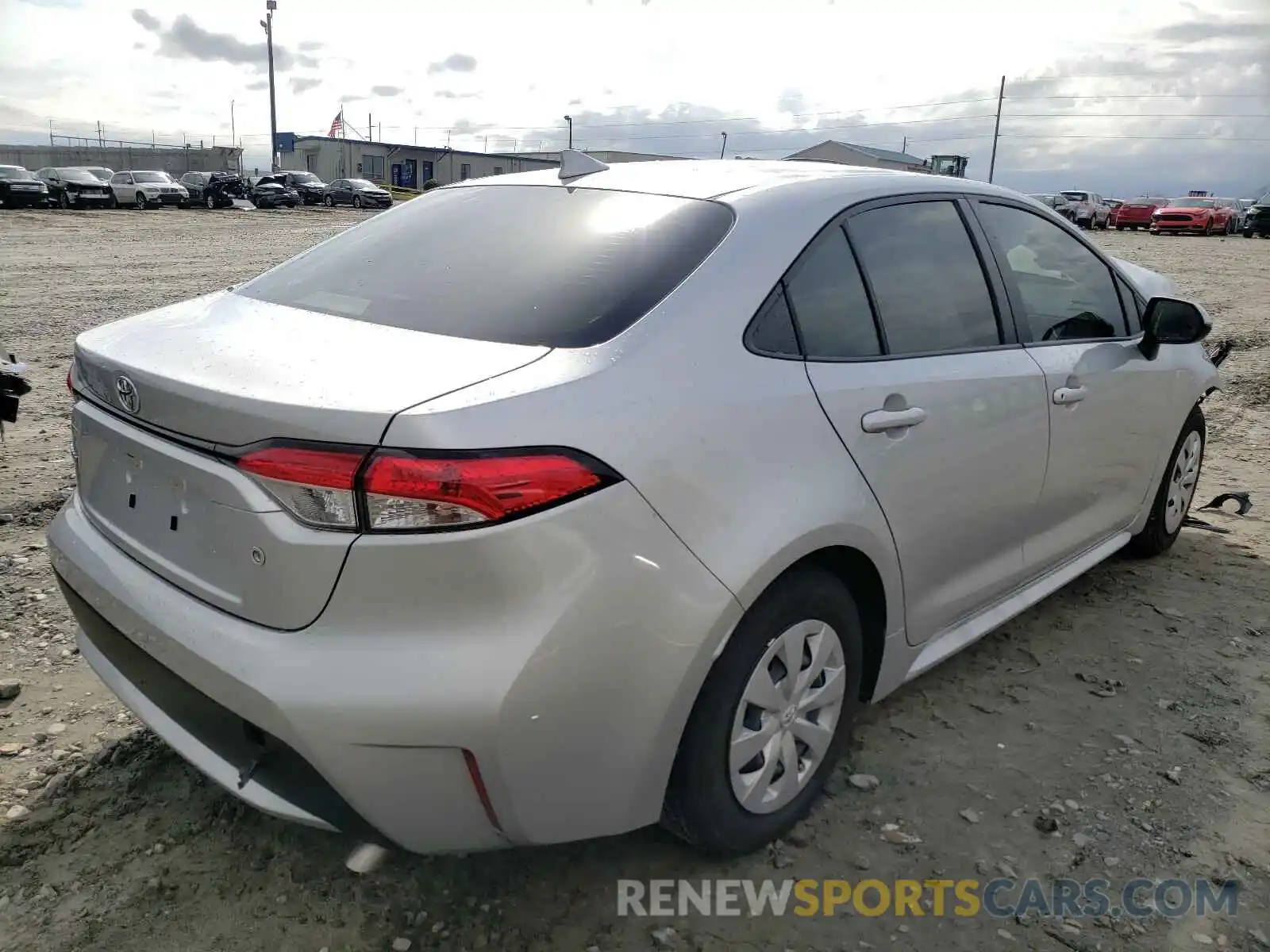 4 Photograph of a damaged car JTDDPMAE2MJ138301 TOYOTA COROLLA 2021