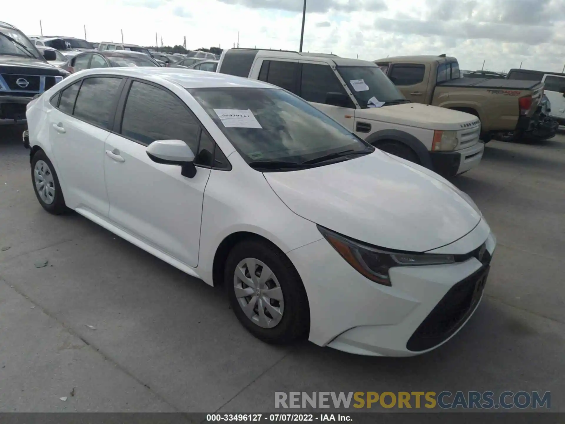 1 Photograph of a damaged car JTDDPMAE6MJ125664 TOYOTA COROLLA 2021