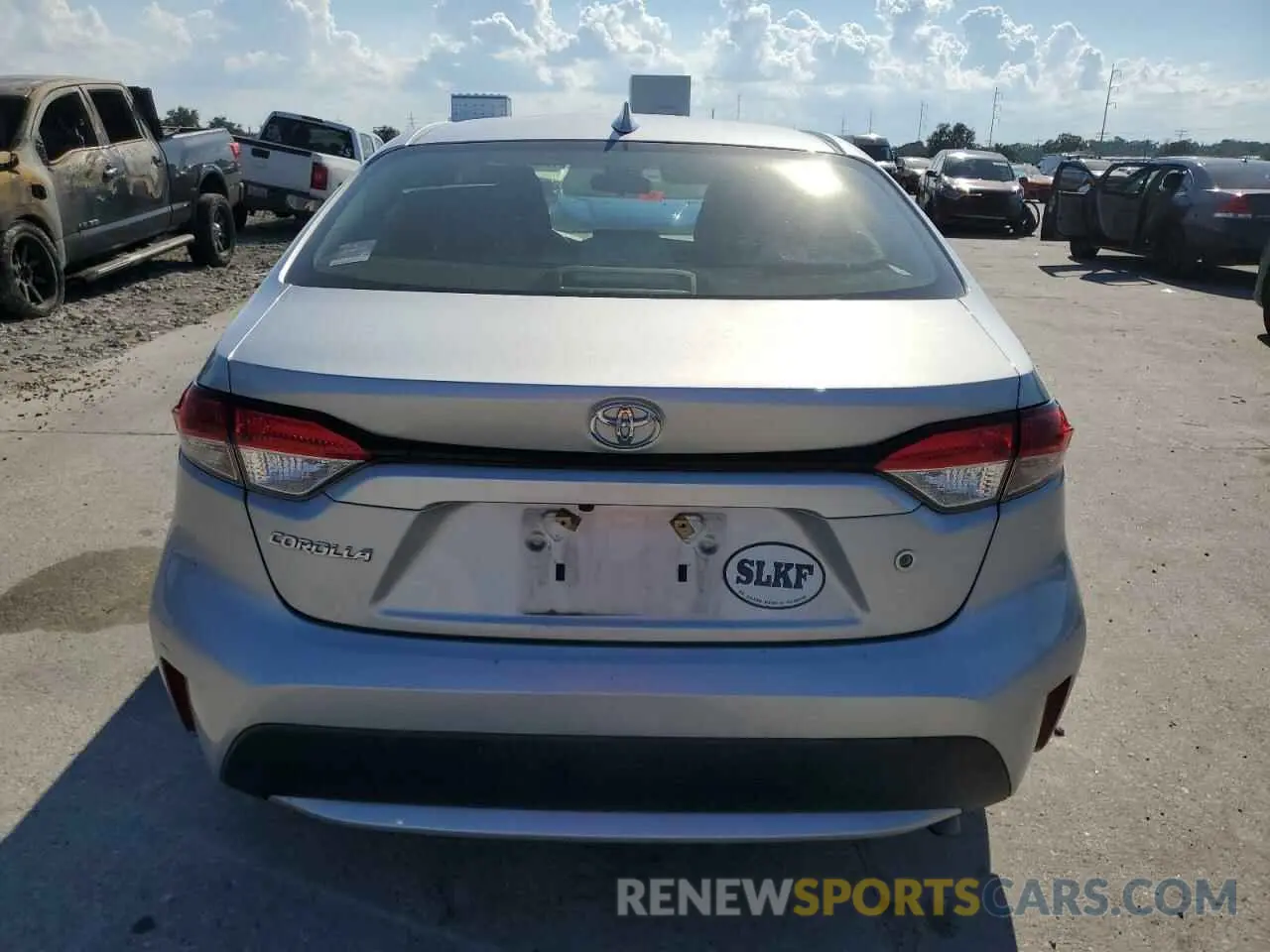 6 Photograph of a damaged car JTDDPMAE6MJ156171 TOYOTA COROLLA 2021