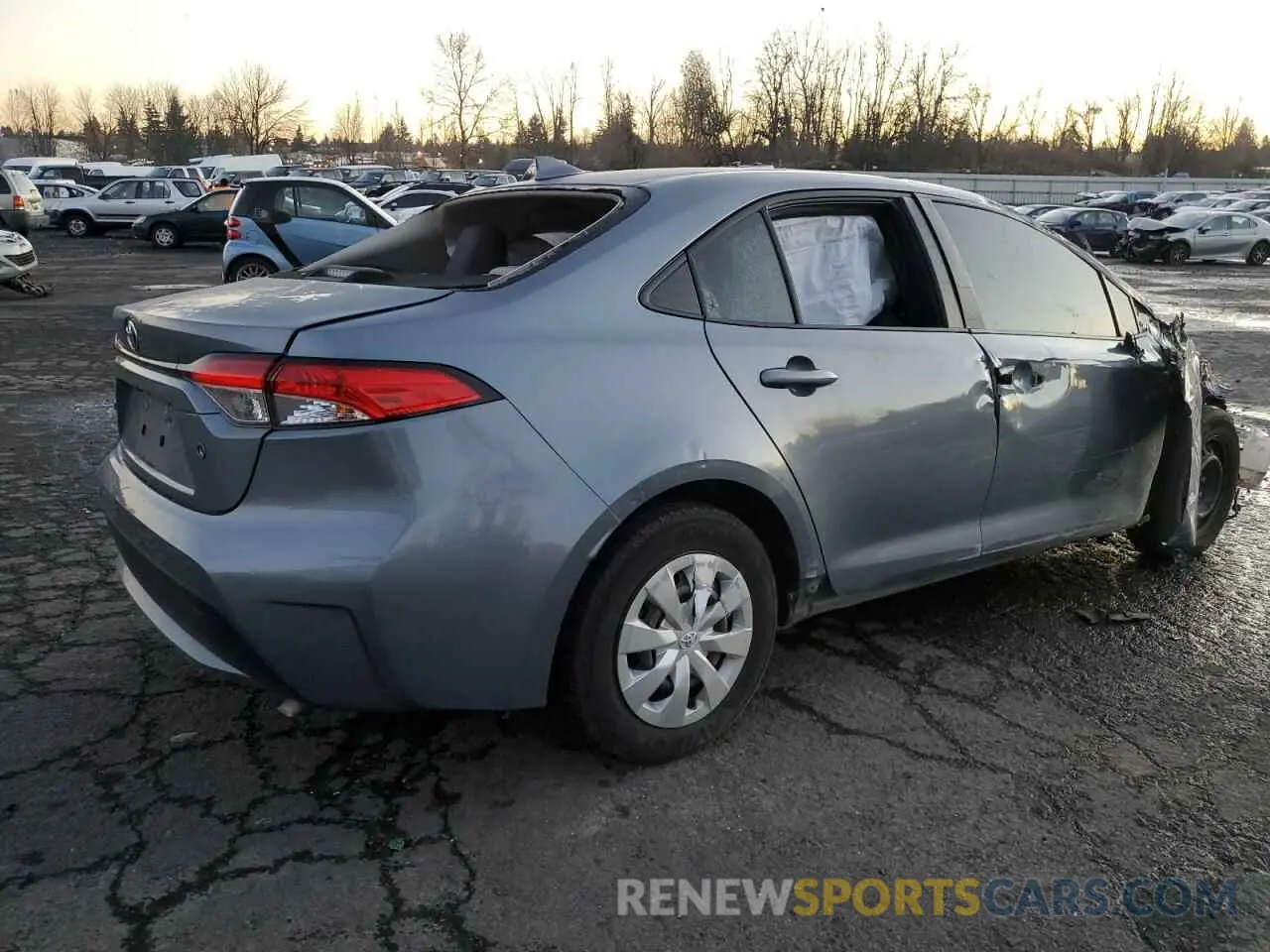 3 Photograph of a damaged car JTDDPMAE6MJ161855 TOYOTA COROLLA 2021