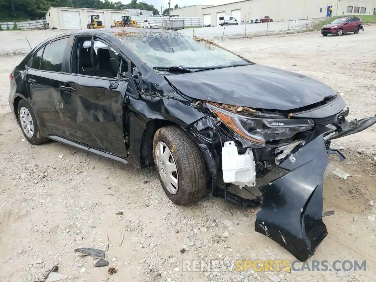 1 Photograph of a damaged car JTDDPMAEXMJ144041 TOYOTA COROLLA 2021