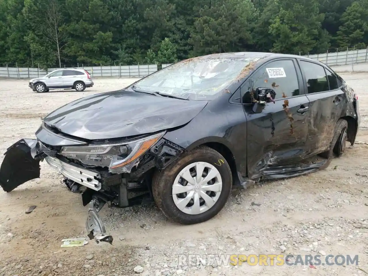 2 Photograph of a damaged car JTDDPMAEXMJ144041 TOYOTA COROLLA 2021