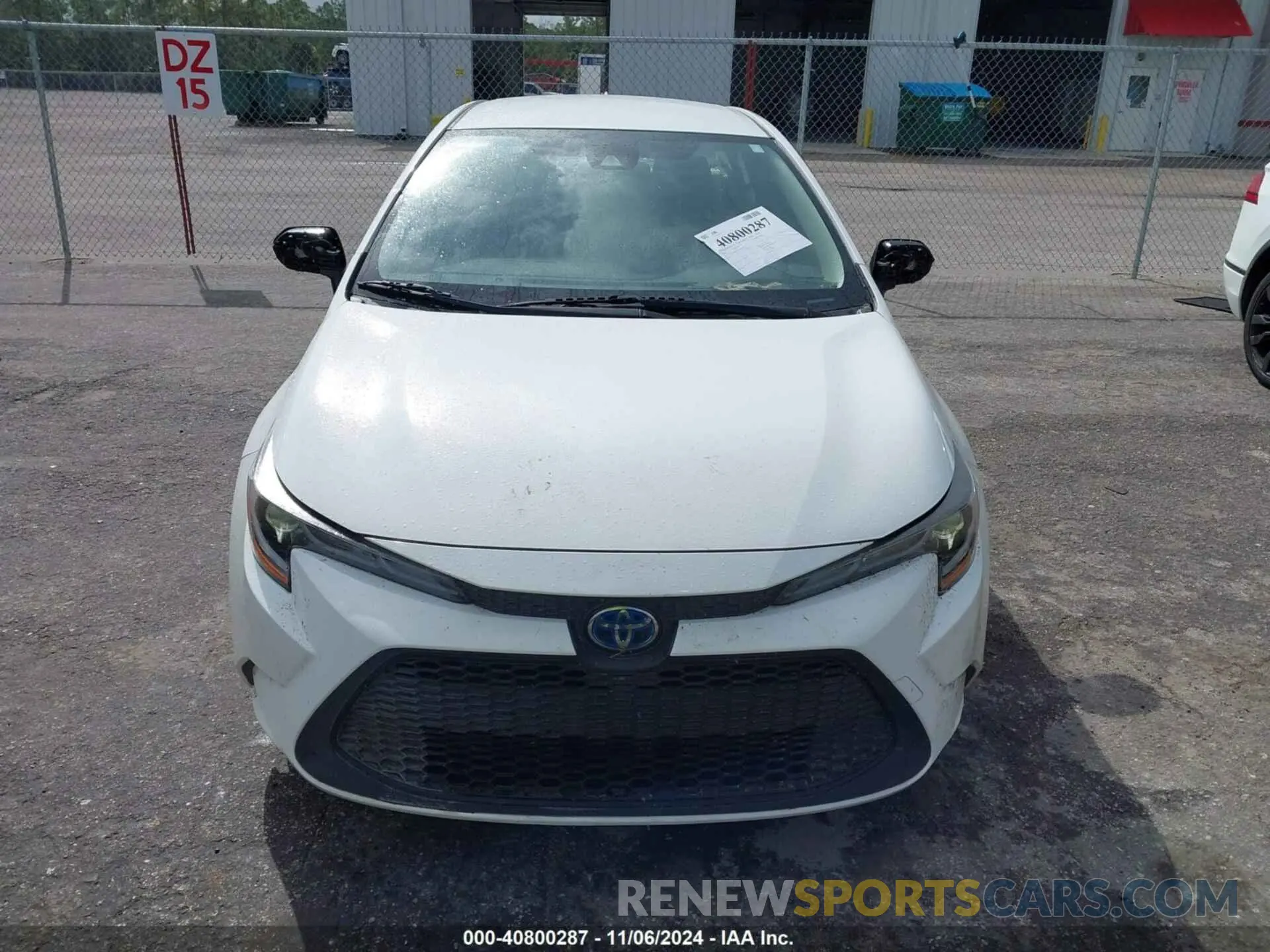 12 Photograph of a damaged car JTDEAMDE0MJ002394 TOYOTA COROLLA 2021