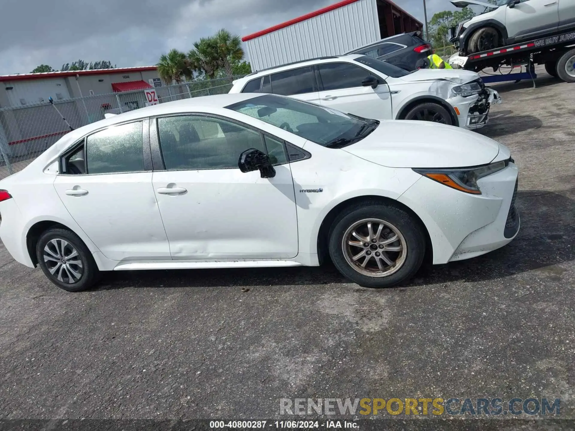 13 Photograph of a damaged car JTDEAMDE0MJ002394 TOYOTA COROLLA 2021