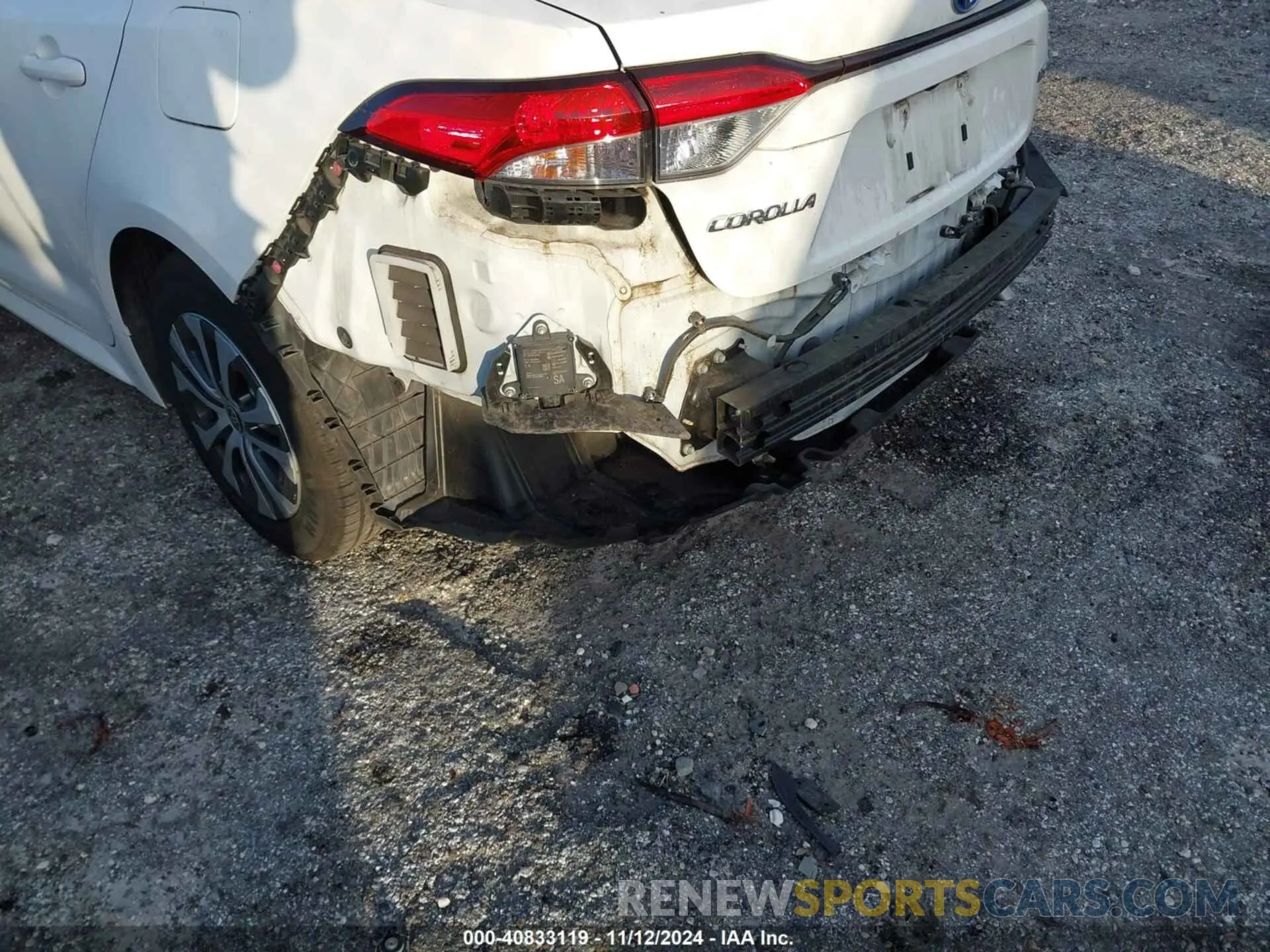 6 Photograph of a damaged car JTDEAMDE0MJ002556 TOYOTA COROLLA 2021