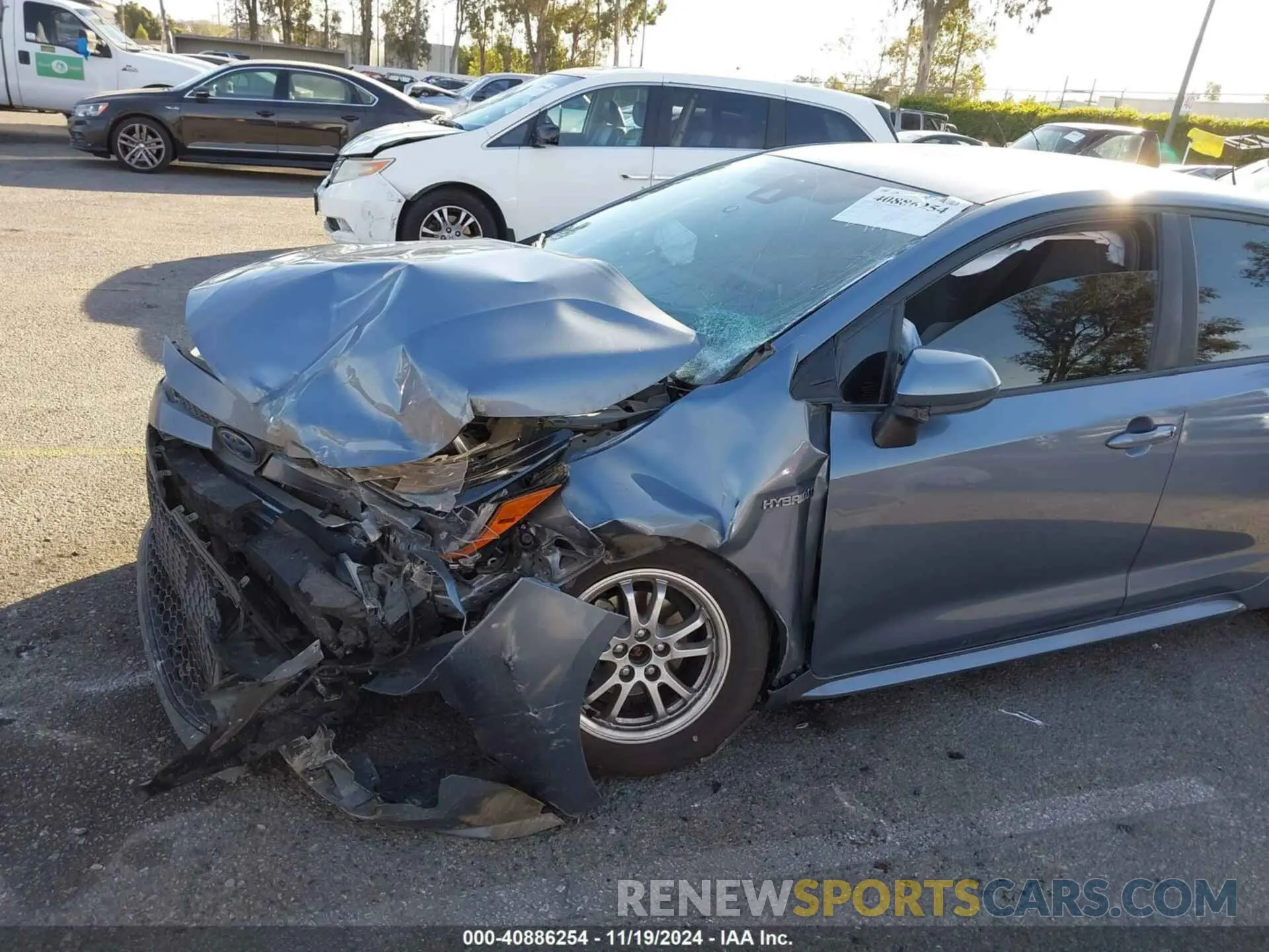 6 Photograph of a damaged car JTDEAMDE0MJ008325 TOYOTA COROLLA 2021