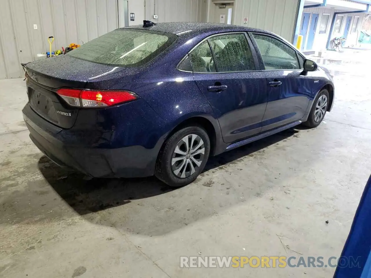 3 Photograph of a damaged car JTDEAMDE0MJ009233 TOYOTA COROLLA 2021