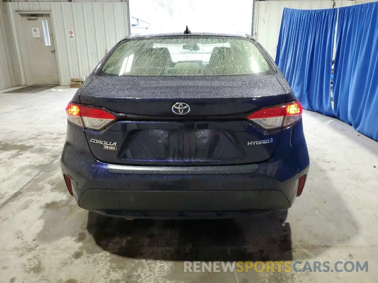 6 Photograph of a damaged car JTDEAMDE0MJ009233 TOYOTA COROLLA 2021
