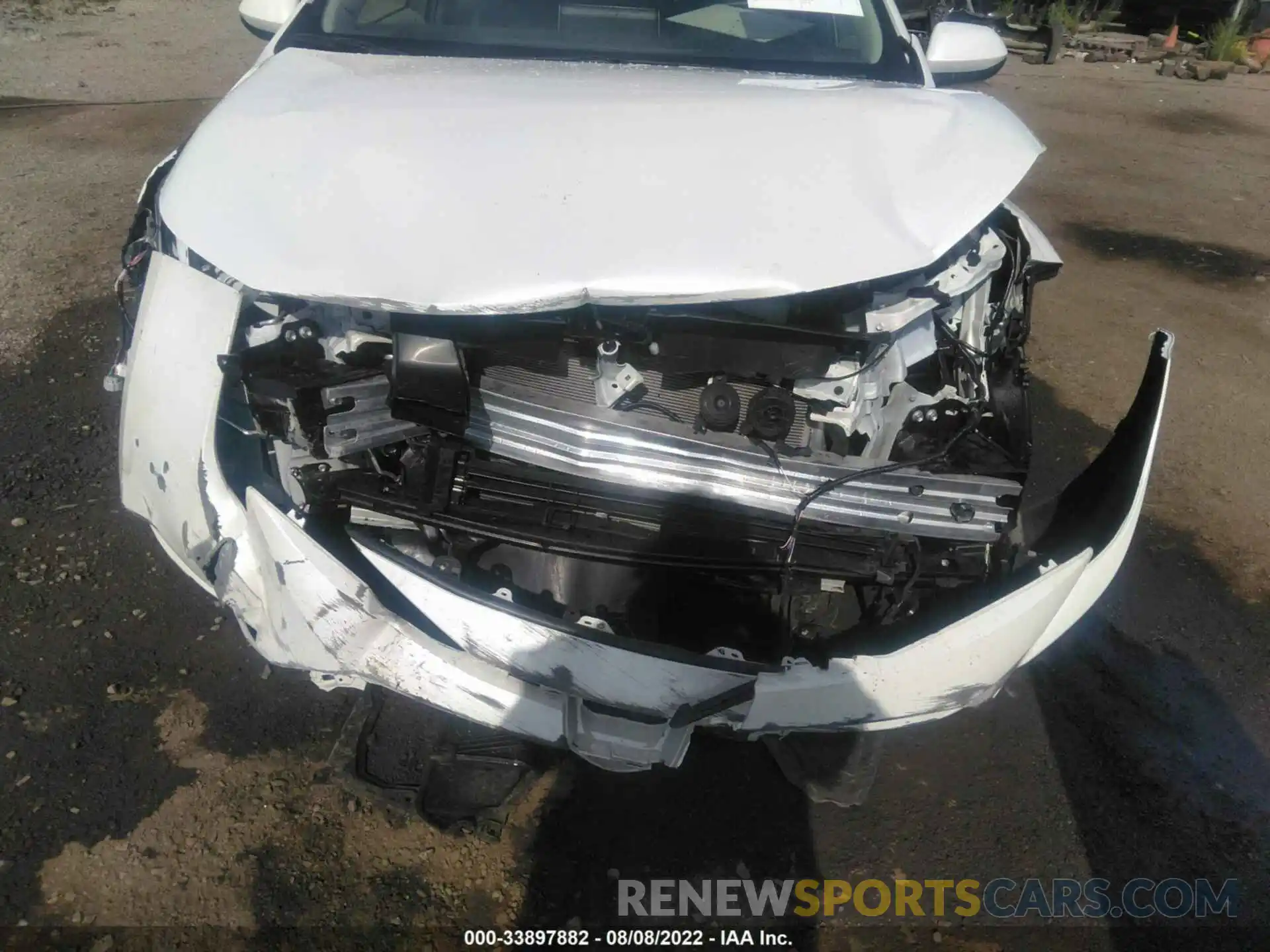 6 Photograph of a damaged car JTDEAMDE0MJ013119 TOYOTA COROLLA 2021