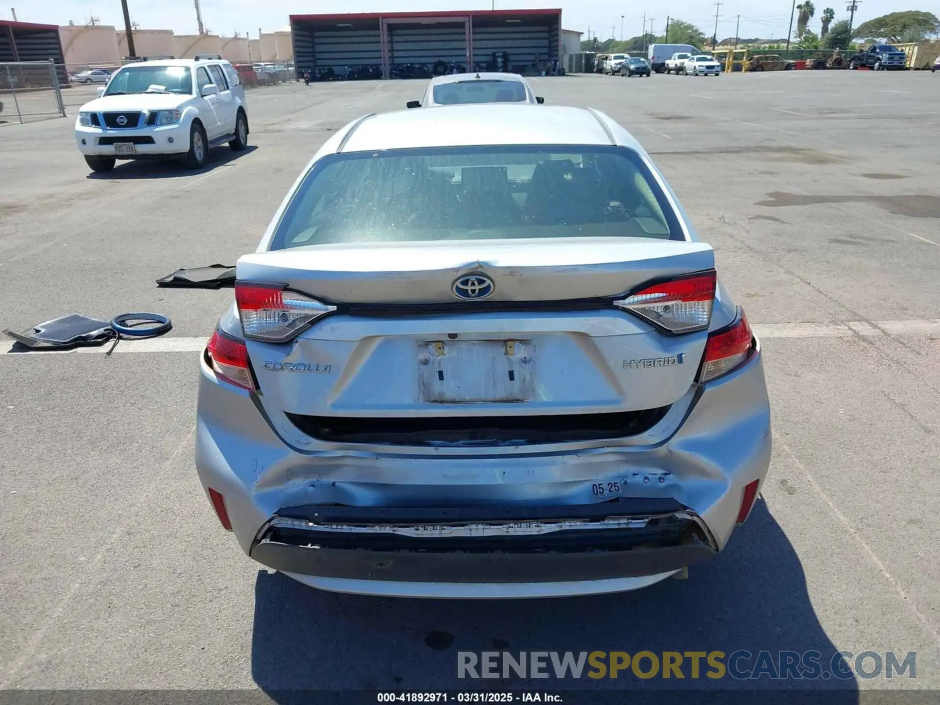16 Photograph of a damaged car JTDEAMDE0MJ025075 TOYOTA COROLLA 2021