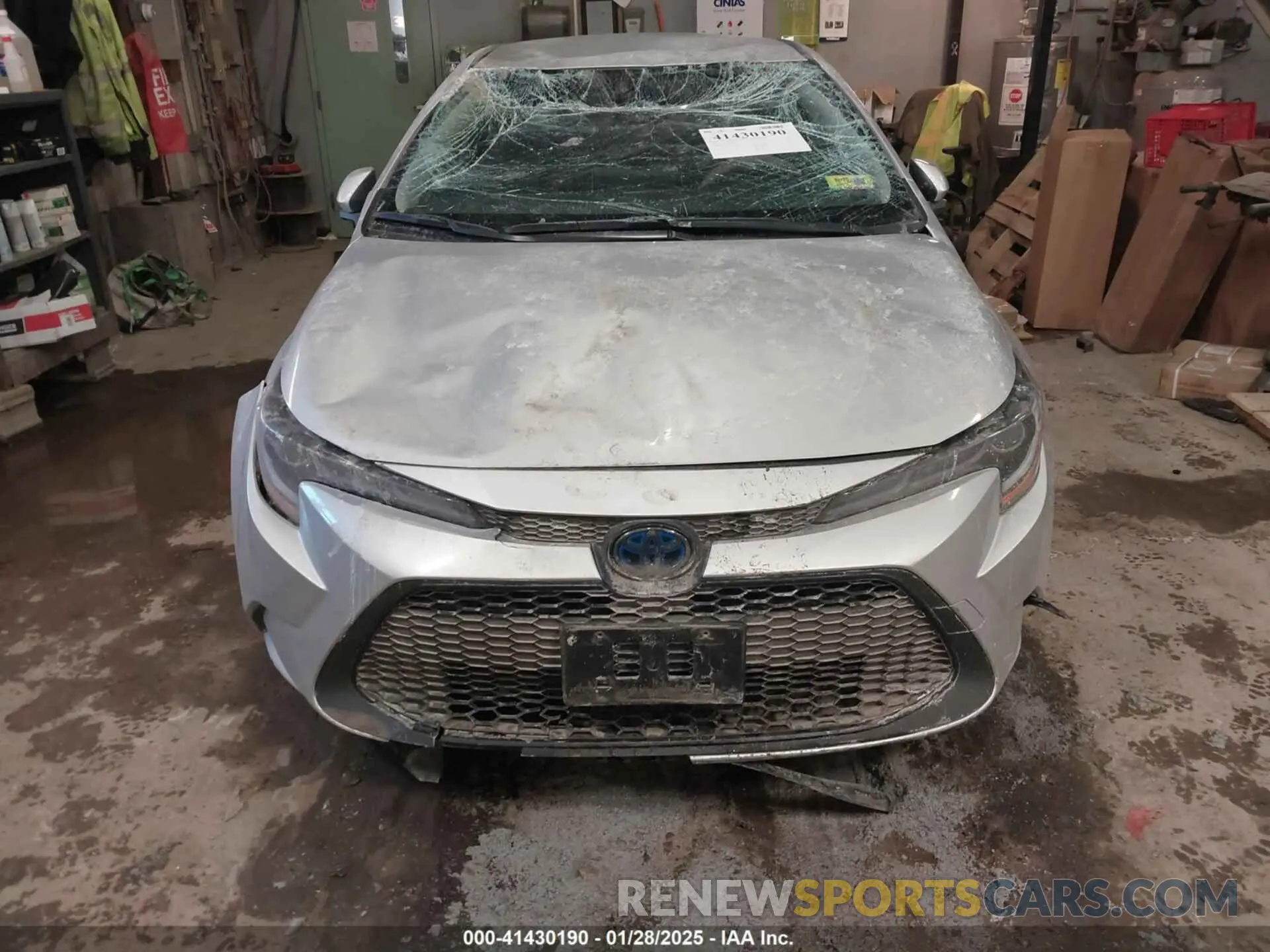 13 Photograph of a damaged car JTDEAMDE0MJ030776 TOYOTA COROLLA 2021
