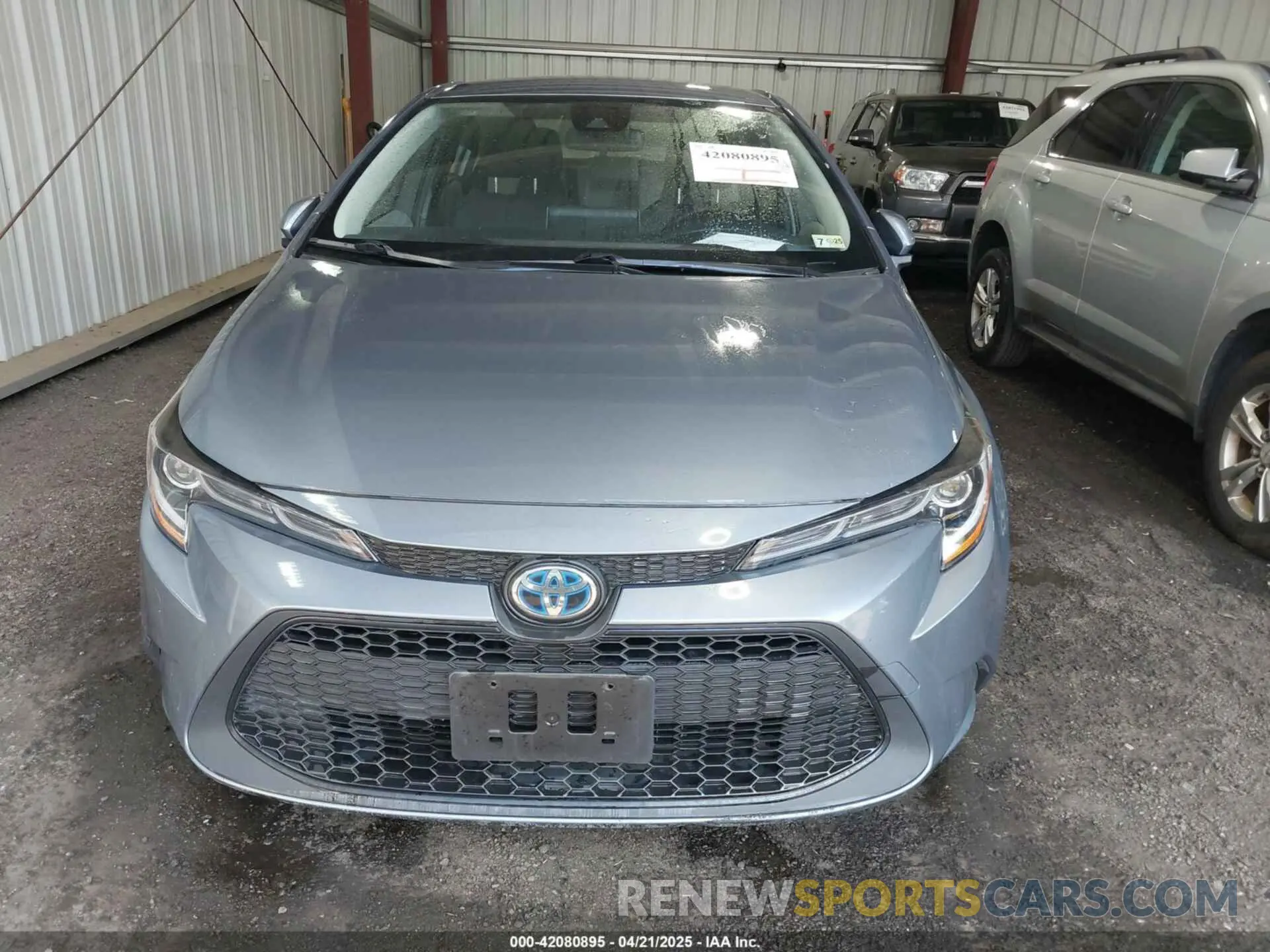 12 Photograph of a damaged car JTDEAMDE1MJ000797 TOYOTA COROLLA 2021