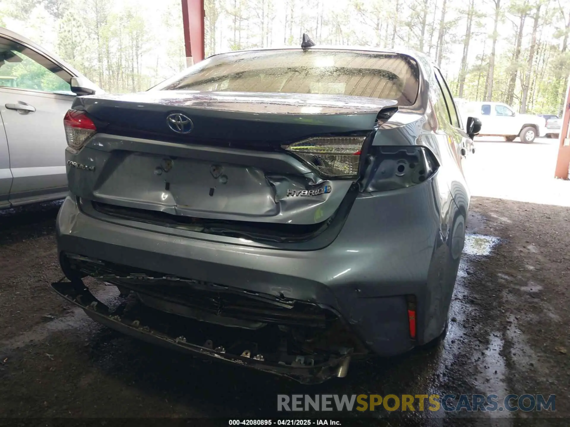 6 Photograph of a damaged car JTDEAMDE1MJ000797 TOYOTA COROLLA 2021