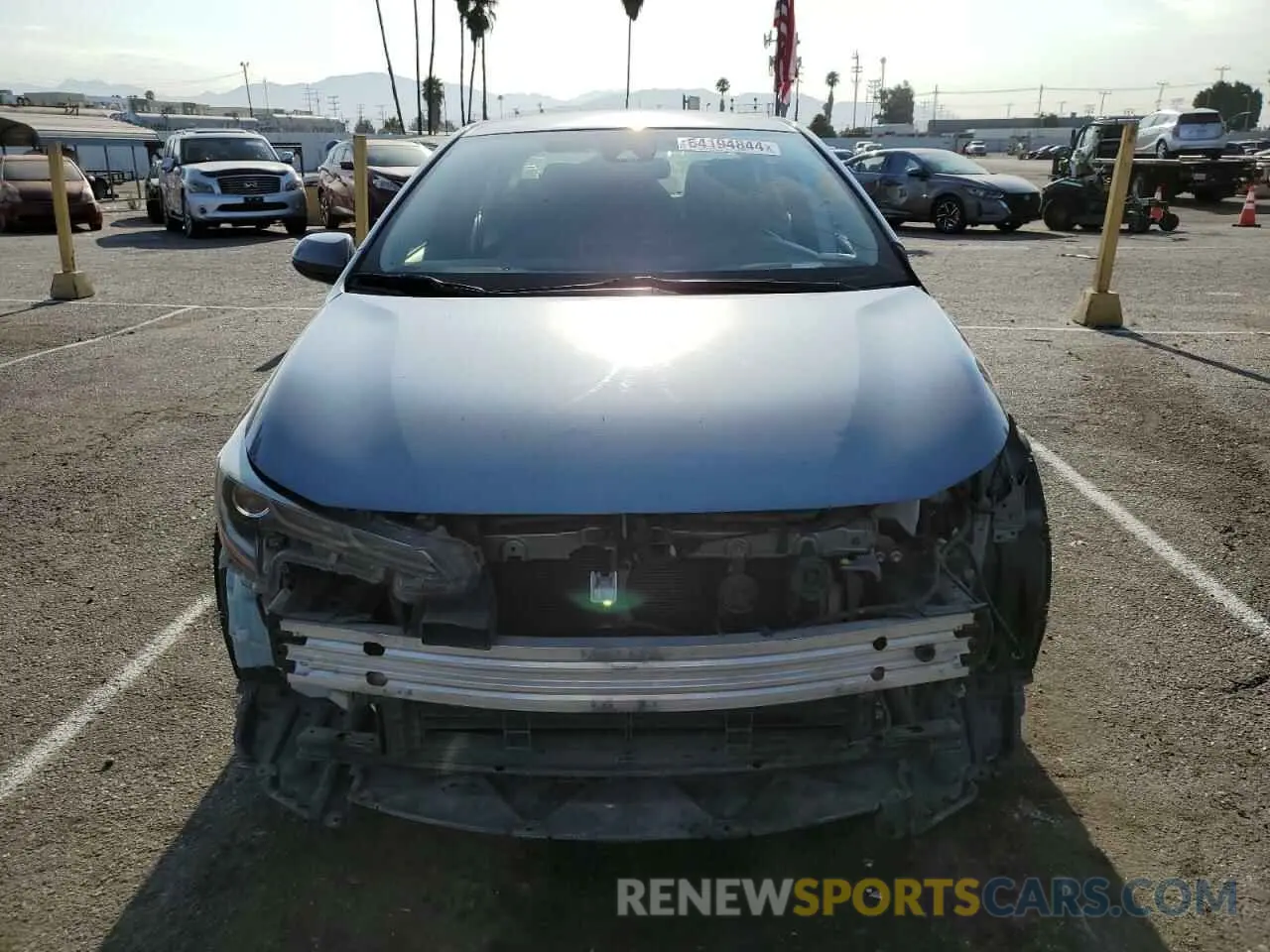 5 Photograph of a damaged car JTDEAMDE1MJ012352 TOYOTA COROLLA 2021