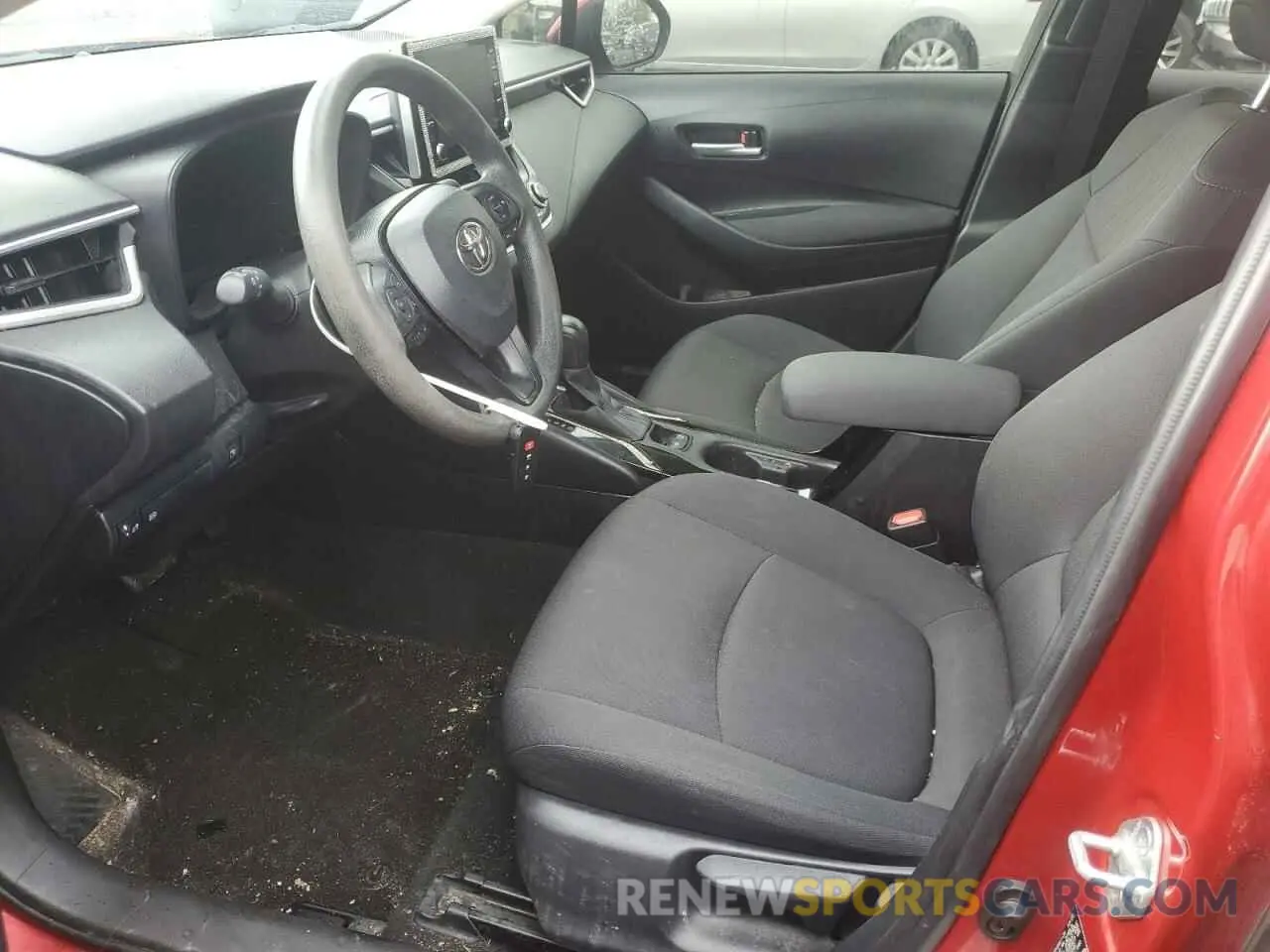7 Photograph of a damaged car JTDEAMDE1MJ021858 TOYOTA COROLLA 2021