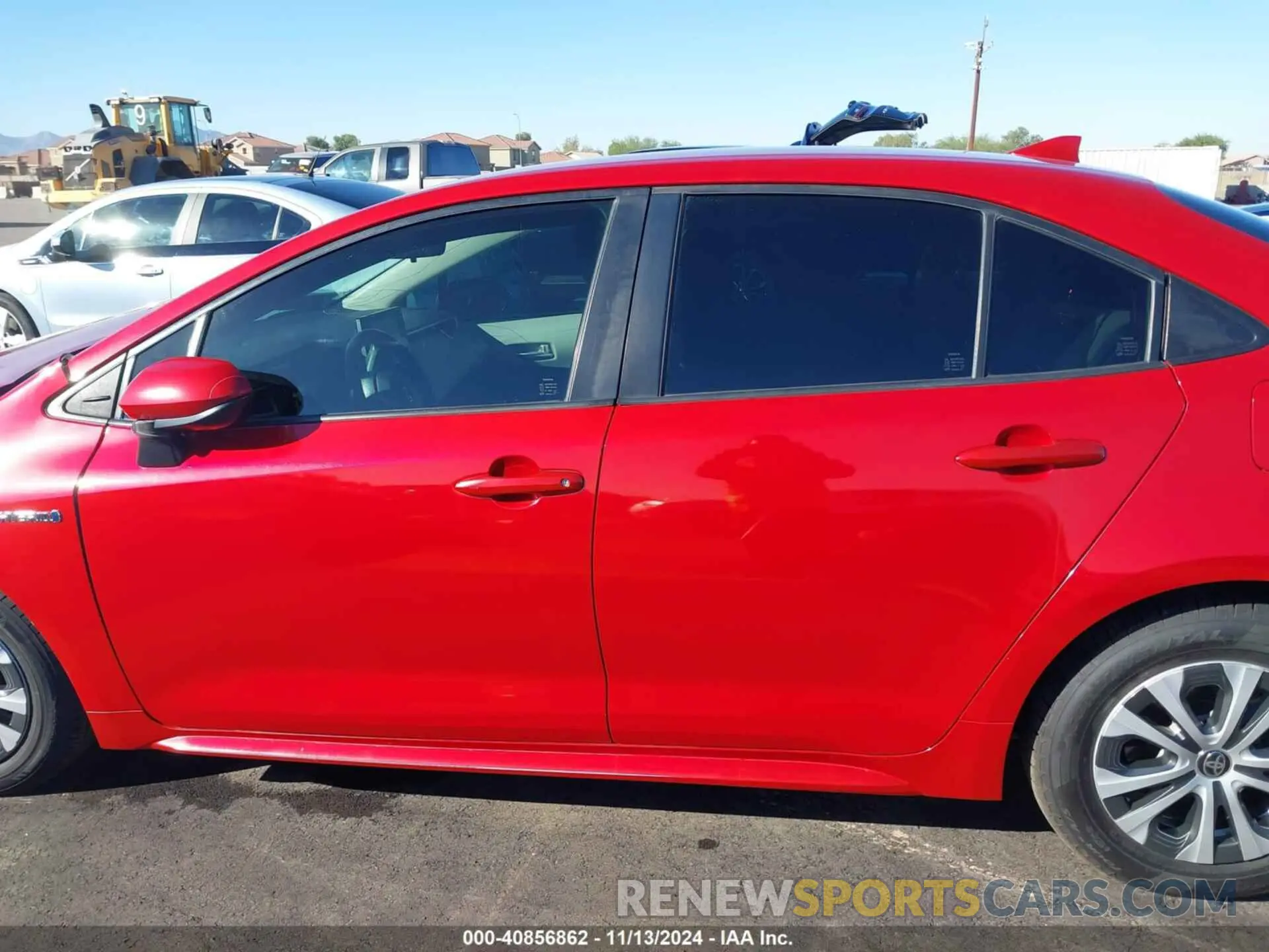 14 Photograph of a damaged car JTDEAMDE2MJ005457 TOYOTA COROLLA 2021