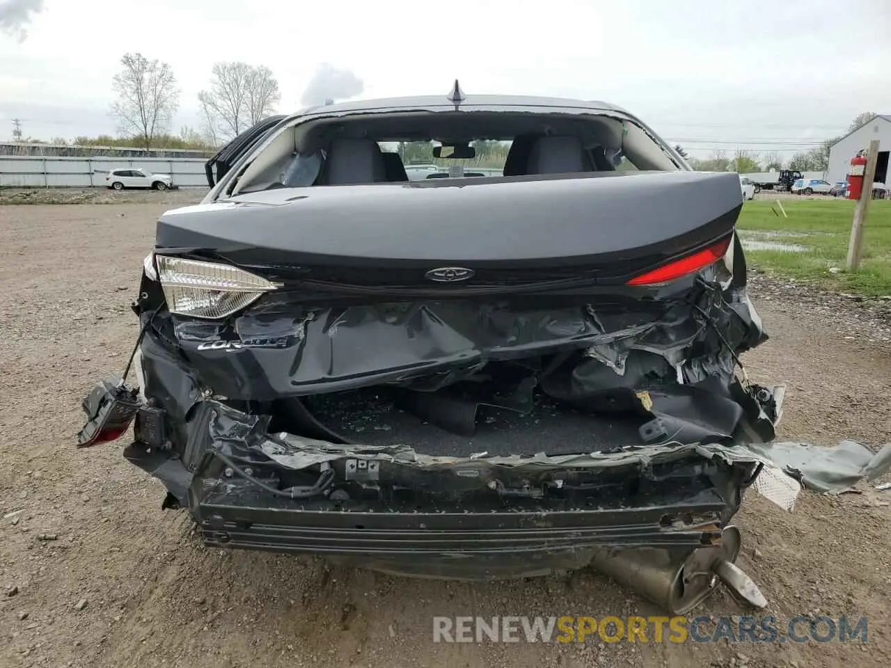 6 Photograph of a damaged car JTDEAMDE2MJ014711 TOYOTA COROLLA 2021