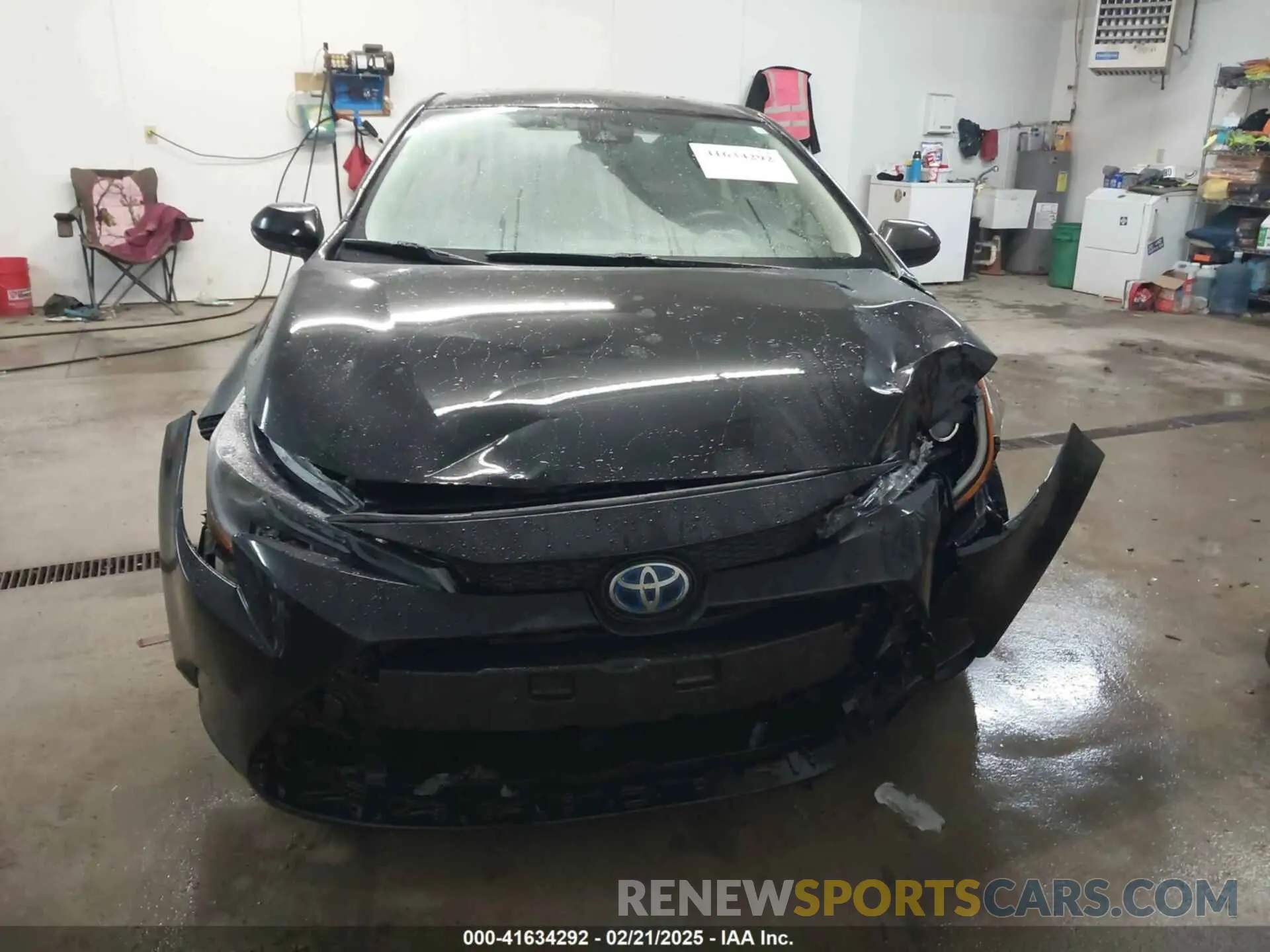 13 Photograph of a damaged car JTDEAMDE2MJ021142 TOYOTA COROLLA 2021